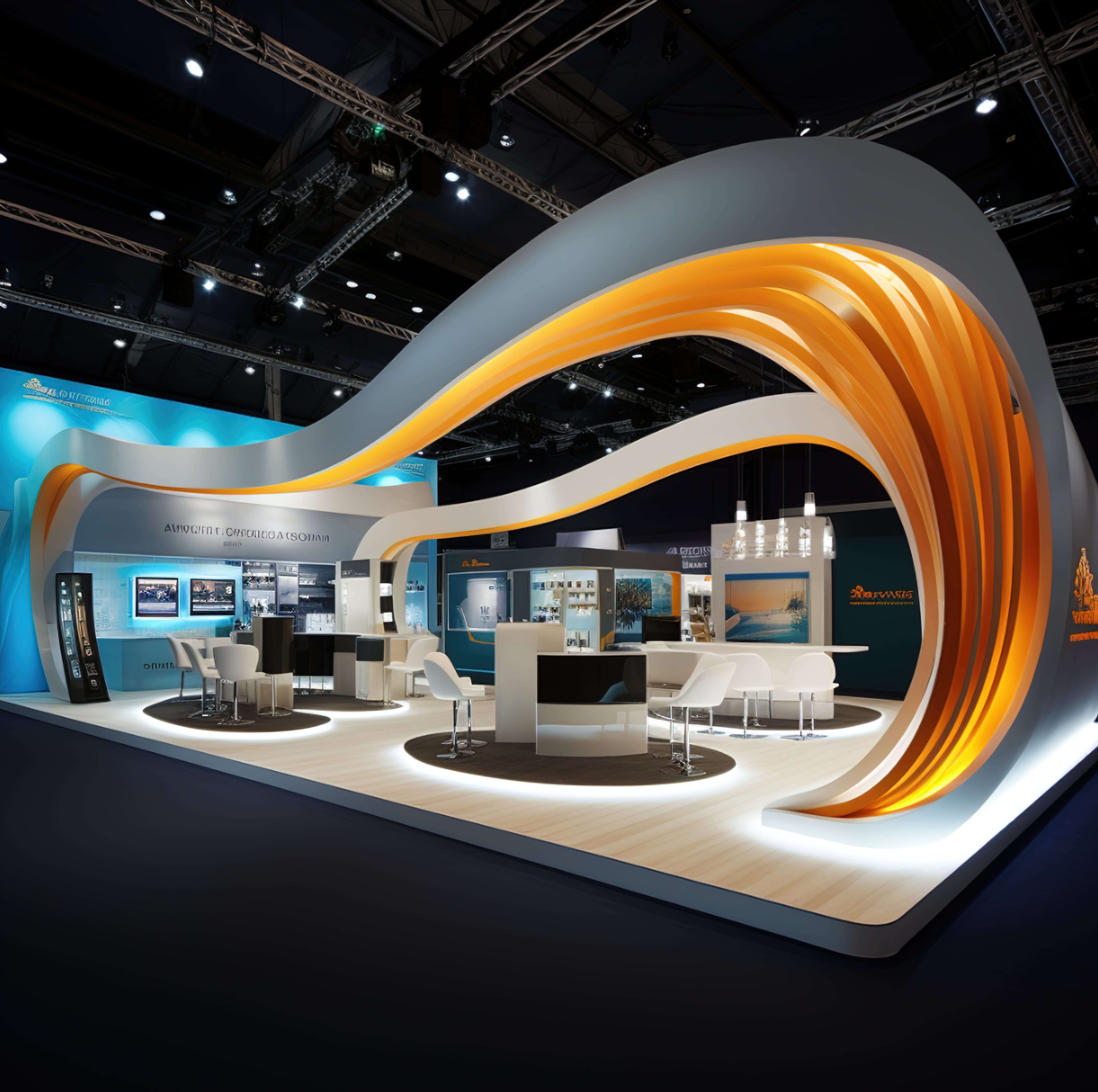 Exhibition stalls